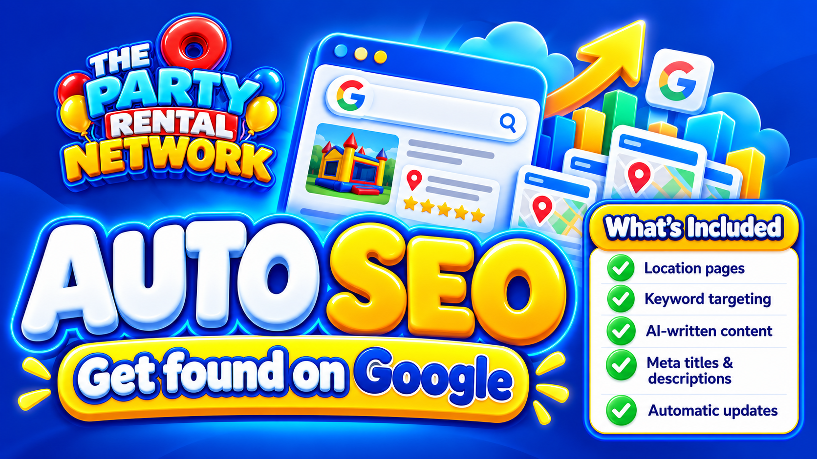 Auto SEO — The Party Rental Network