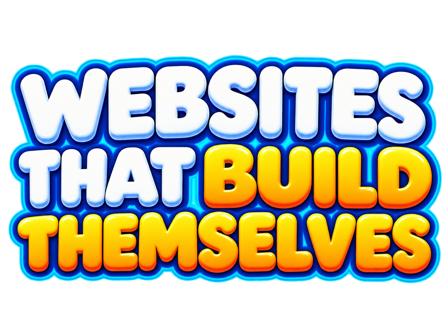 Websites that build themselves