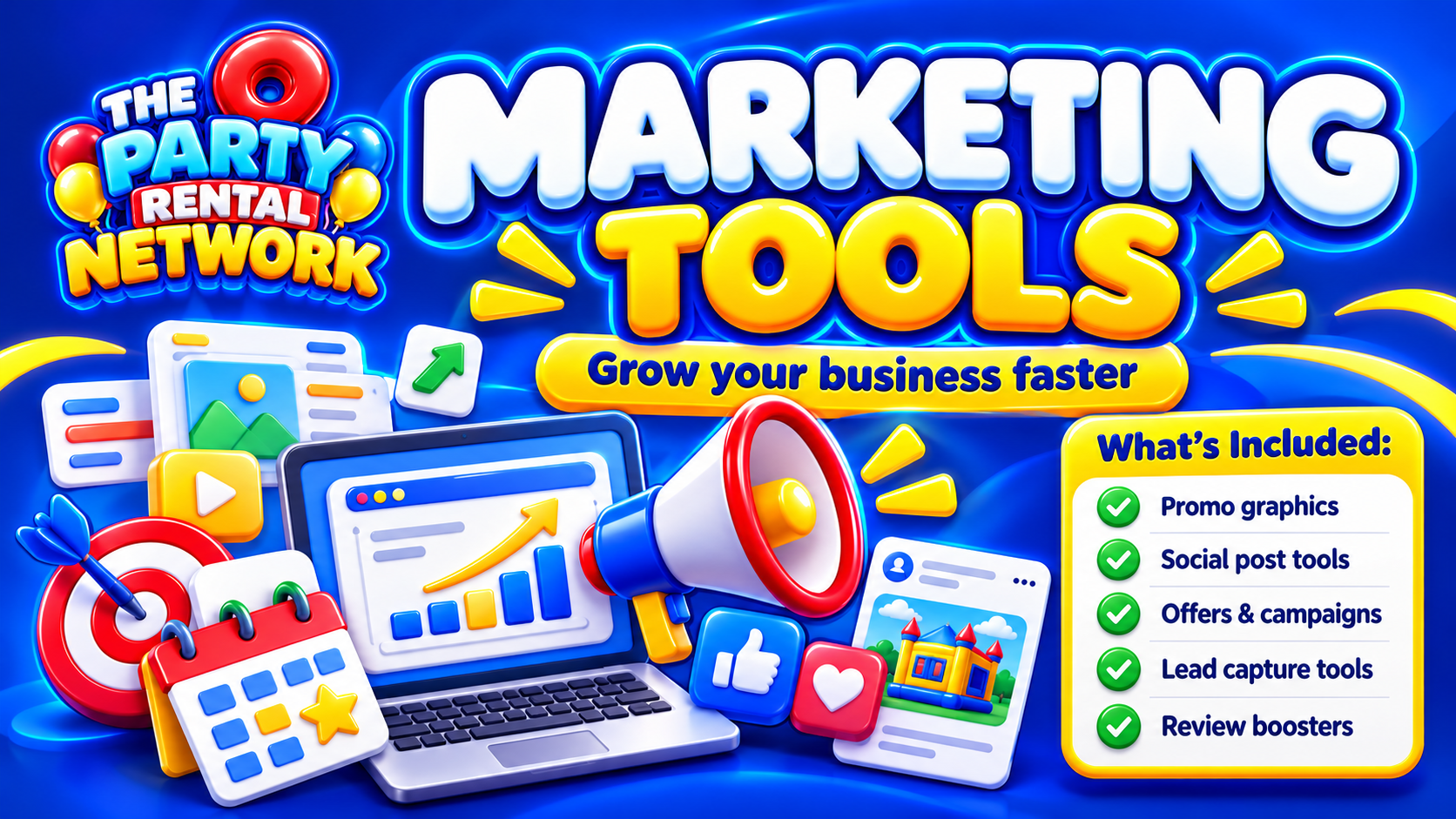 Marketing Tools — The Party Rental Network