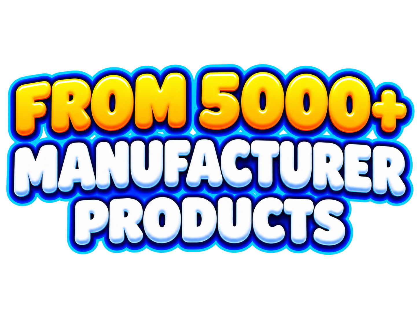 From 5000+ manufacturer products
